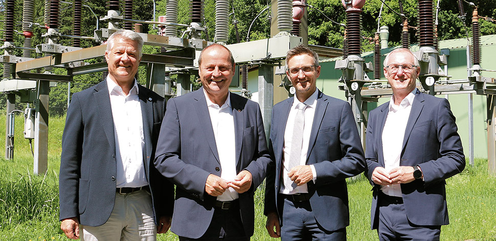 110-kV-Trasse: TINETZ feiert Projektabschluss