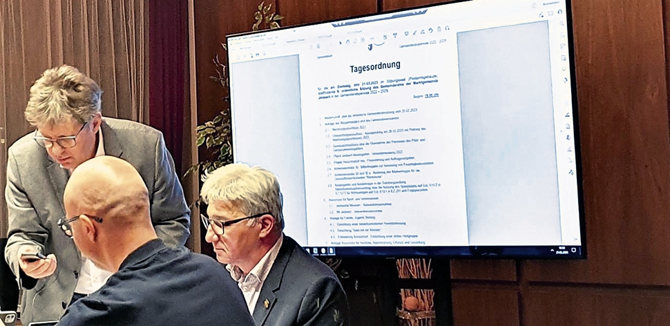 In der Gemeinde Jenbach wird gebaut…