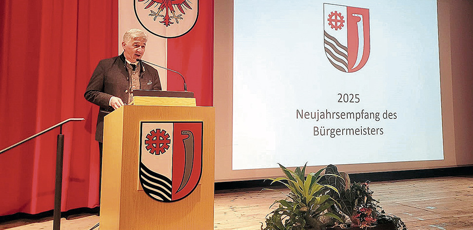 Gemeinde Jenbach: Neujahrsempfang 2025