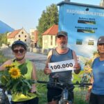 BRIXLEGG 100000 Radfahrer Radfahrzählstelle c Agerpress