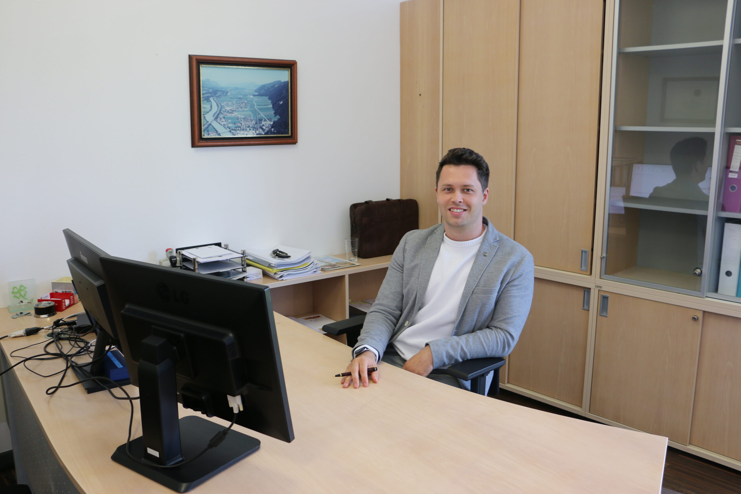 Simon Schneider ist Radfelds neuer Bürgermeister
